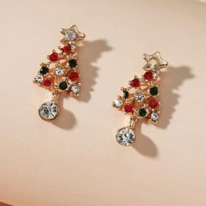 Christmas Tree Stud Earrings